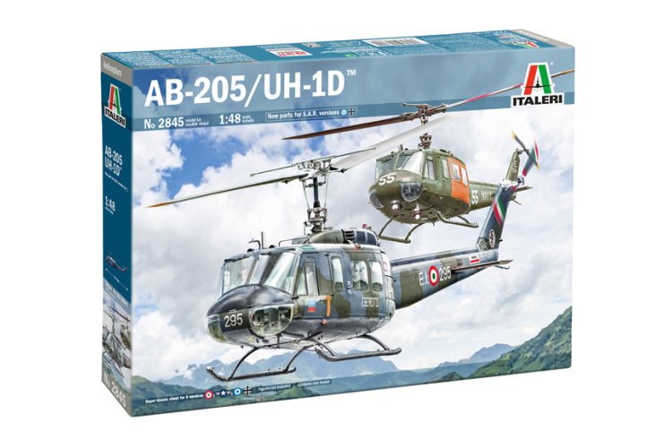1:48 Italeri 2845 Agusta-Bell AB-205 / UH-1D SAR &ndash; Italian Rescue Helicopter - Ita2845 1 - ITA2845