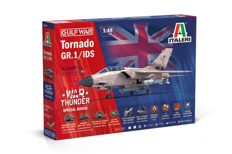 1:48 Italeri 35107 Tornado GR.1/IDS - Straaljager - War Thunder Special BONUS! - Ita35107 1 - ITA35107