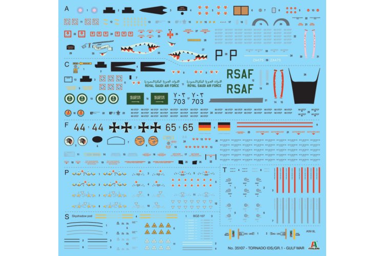 1:48 Italeri 35107 Tornado GR.1/IDS - Straaljager - War Thunder Special BONUS! - Ita35107 2 - ITA35107