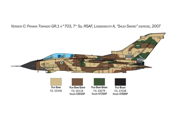 1:48 Italeri 35107 Tornado GR.1/IDS - Straaljager - War Thunder Special BONUS! - Ita35107 4 - ITA35107
