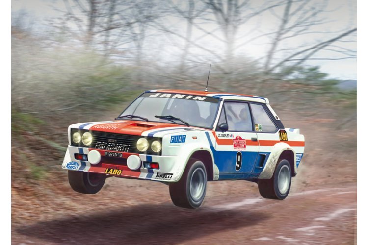 1:24 Italeri 3621 Fiat 131 Abarth Car - 1977 Sanremo Rally Winner - Ita3621 6 - ITA3621