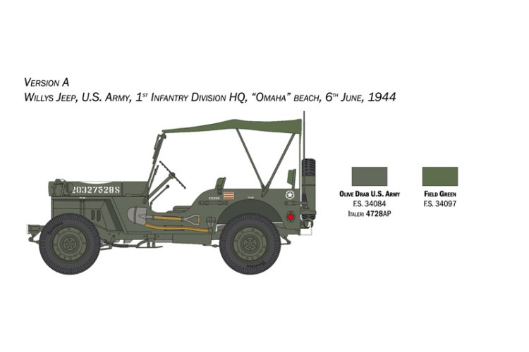 1:24 Italeri 3635 Willys Jeep MB 80th Anniversary 1941-2021 - Ita3635 3 1 - ITA3635