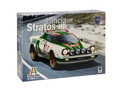 1:24 Italeri 3654 Lancia Stratos HF - Italiaanse Klassieke Sportauto - Ita3654 1 - ITA3654