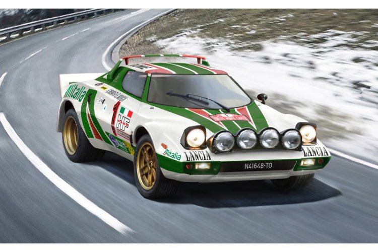 1:24 Italeri 3654 Lancia Stratos HF - Italian Classic Sports Car - Ita3654 2 - ITA3654