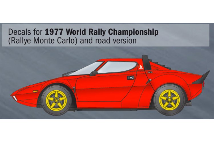 1:24 Italeri 3654 Lancia Stratos HF - Italian Classic Sports Car - Ita3654 4 - ITA3654