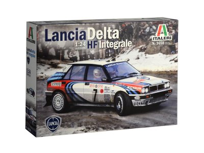 1:24 Italeri 3658 Lancia Delta HF Integrale - Italiaanse Rallyauto - Ita3658 1 - ITA3658