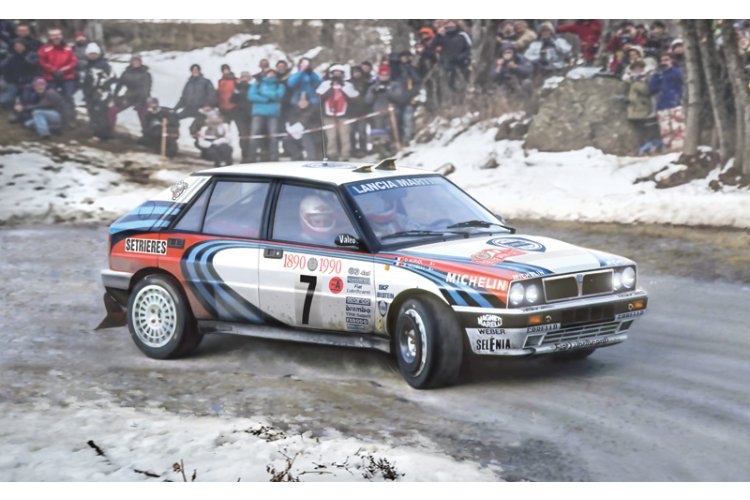 1:24 Italeri 3658 Lancia Delta HF Integrale - Italiaanse Rallyauto - Ita3658 2 - ITA3658