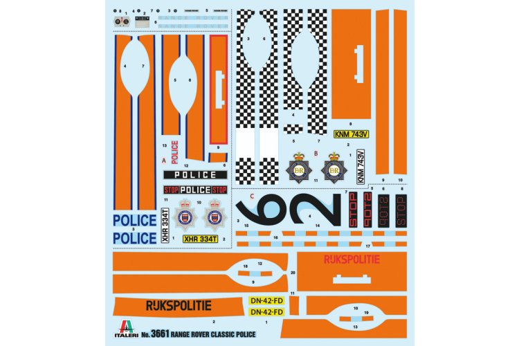 1:24 Italeri 3661 Range Rover Police - Ita3661 2 1 - ITA3661