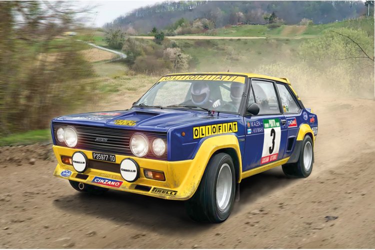 1:24 Italeri 3667 Fiat 131 Abarth Rally - Olio Fiat - Ita3667 92 - ITA3667