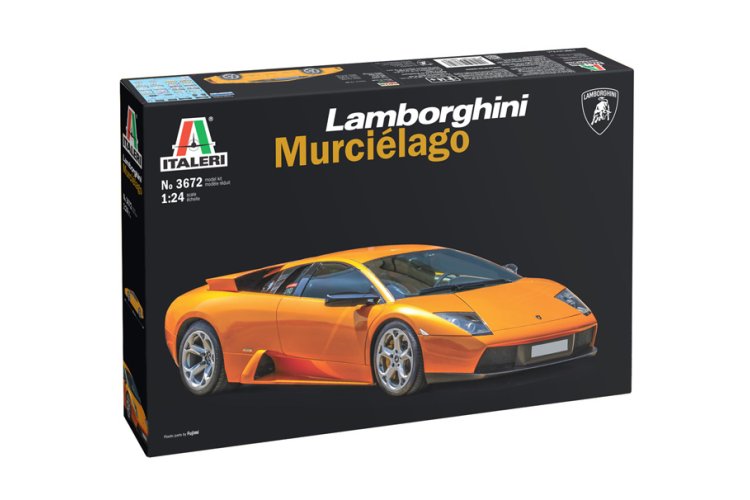1:24 Italeri 3672 Lamborghini Murci&eacute;lago - Italiaanse Supercar - Sportauto - Ita3672 1 - ITA3672