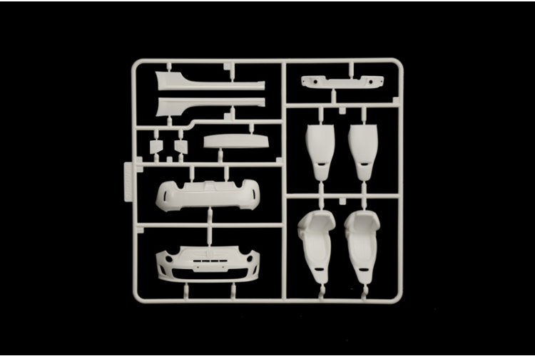 1:24 Italeri 3674 Fiat 500 Abarth 500 &ndash; Italian Car - Ita3674 8 - ITA3674