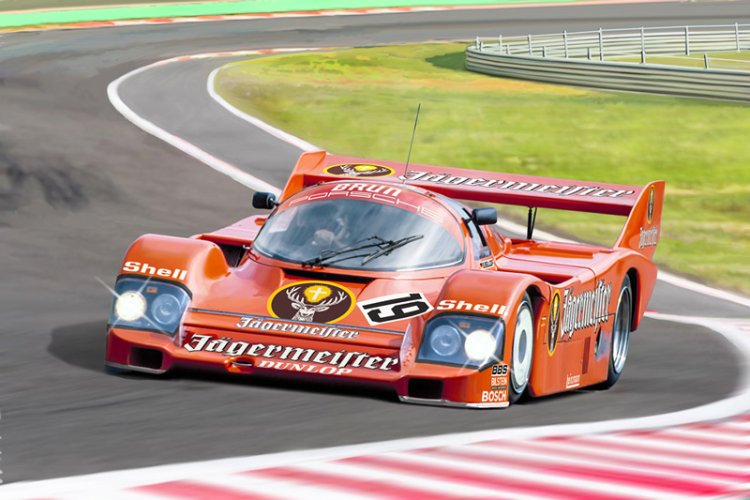1:24 Italeri 3678 Porsche 956 J&auml;germeister &ndash; German Race Car - Ita3678 2 - ITA3678