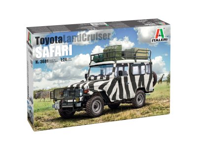 1:24 Italeri 3681 Toyota Land Cruiser Safari - Japanse Auto - Ita3681 1 - ITA3681