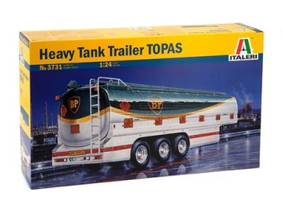 1:24 Italeri 3731 Heavy Tank Trailer ''TOPAS'' BP - Ita3731 1 - ITA3731