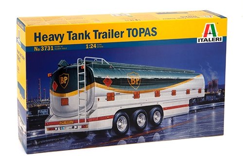 1:24 Italeri 3731 Heavy Tank Trailer ''TOPAS'' BP - Ita3731 1 - ITA3731