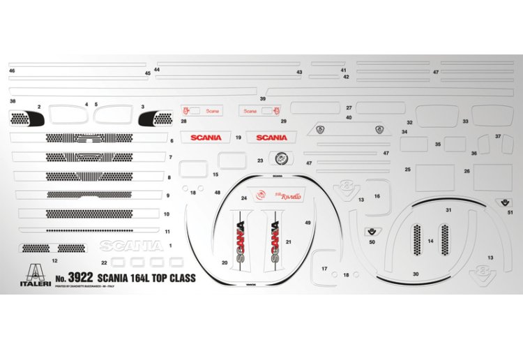 1:24 Italeri 3922 Scania 164L Topclass - Ita3922 4 - ITA3922