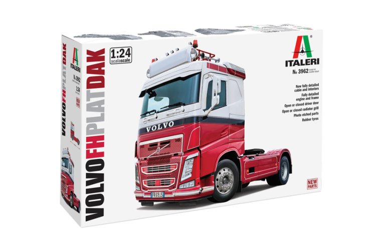 1:24 Italeri 3962 Volvo FH4 Truck 4x2 Flat Roof - Ita3962 1 - ITA3962