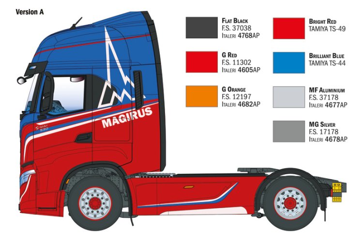1:24 Italeri 3963 Iveco Stralis S-Way 4x2 &ndash; Modern Truck &ndash; Lorry - Ita3963 5 - ITA3963