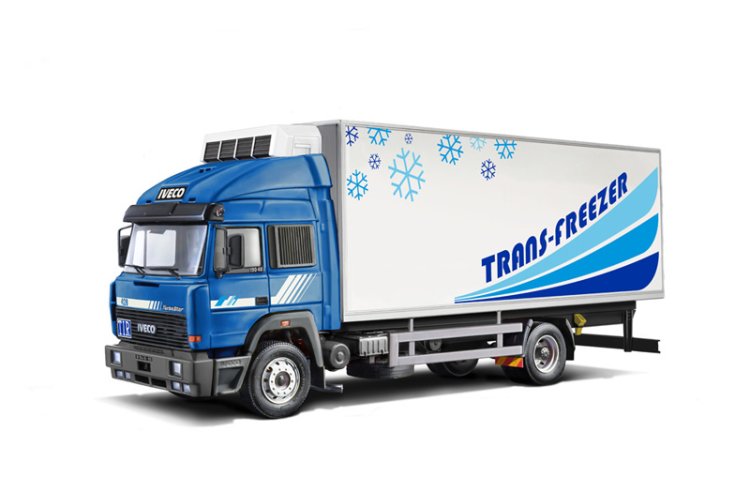 1:24 Italeri 3964 Iveco Turbostar 190.48 Reefer Truck - Italiaanse Vrachtwagen - Ita3964 2 - ITA3964