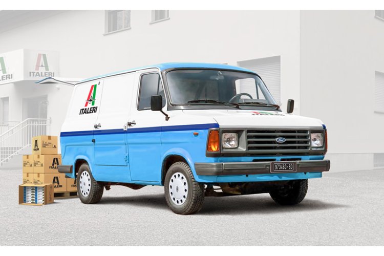 1:24 Italeri 3975 Ford Transit Italeri Van - Amerikaanse Bestelwagen - Ita3975 2 - ITA3975