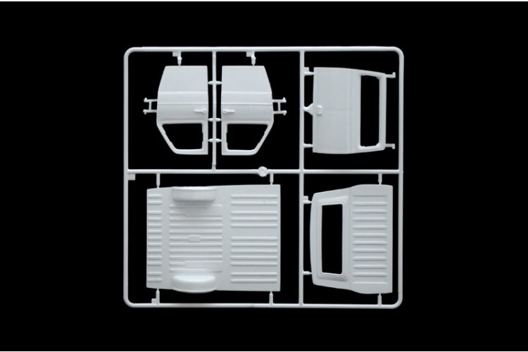 1:24 Italeri 3975 Ford Transit Italeri Van - Amerikaanse Bestelwagen - Ita3975 7 - ITA3975