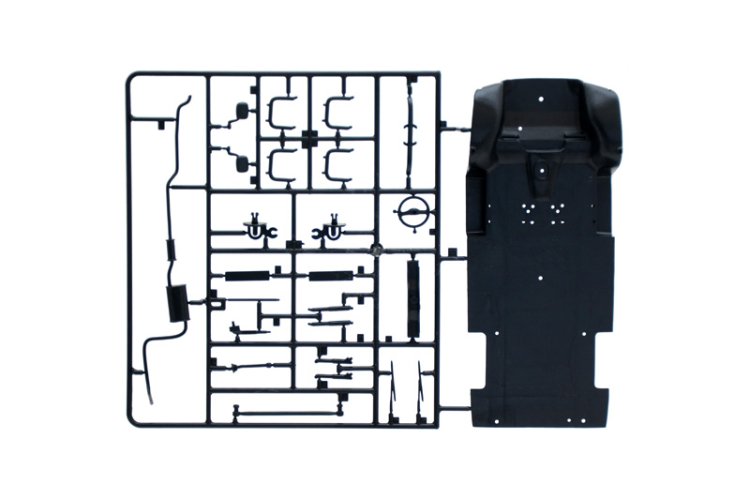 1:24 Italeri 3975 Ford Transit Italeri Van - Amerikaanse Bestelwagen - Ita3975 9 - ITA3975
