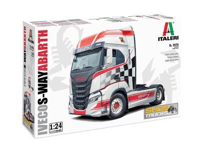 1:24 Italeri 3976 Iveco S-Way Abarth - Italiaanse Vrachtwagen - Ita3976 1 - ITA3976