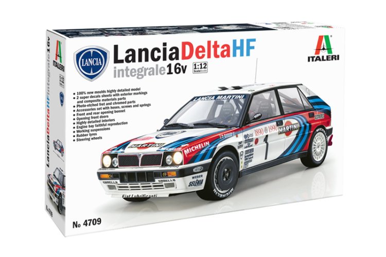 1:12 Italeri 4709 Lancia Delta HF integrale 16v Car - Ita4709 1 1 - ITA4709