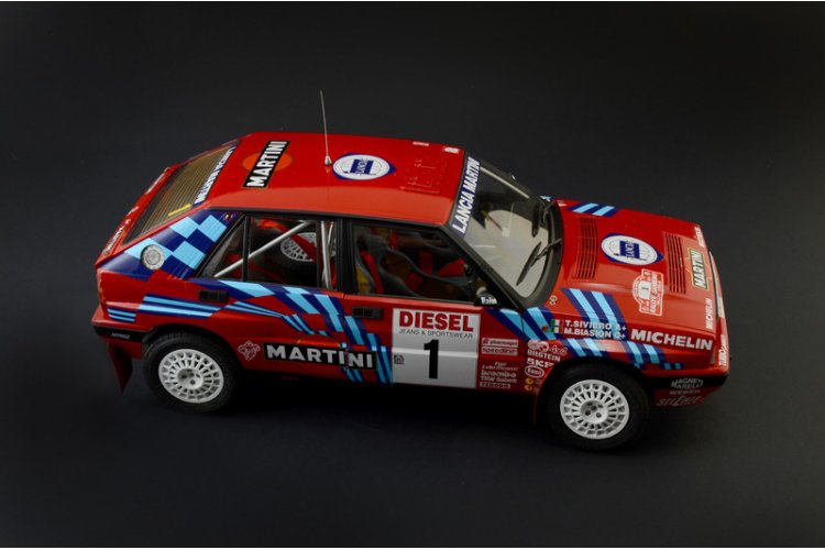 1:12 Italeri 4712 Lancia Delta HF Integrale Sanremo 1989 Car - Ita4712 9 - ITA4712