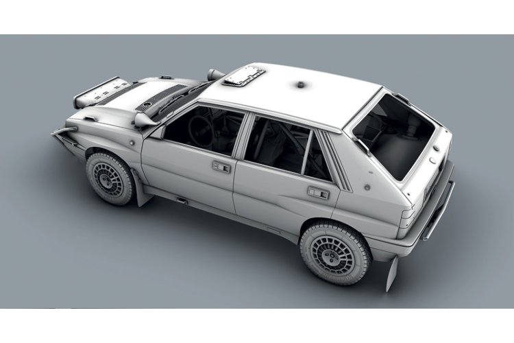 1:12 Italeri 4720 Lancia Delta HF Integrale - 16V Safari 1991 Rally Winner - Italiaanse Rallyauto - Ita4720 13 - ITA4720