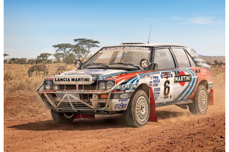 1:12 Italeri 4720 Lancia Delta HF Integrale - 16V Safari 1991 Rally Winner - Italiaanse Rallyauto - Ita4720 2 - ITA4720