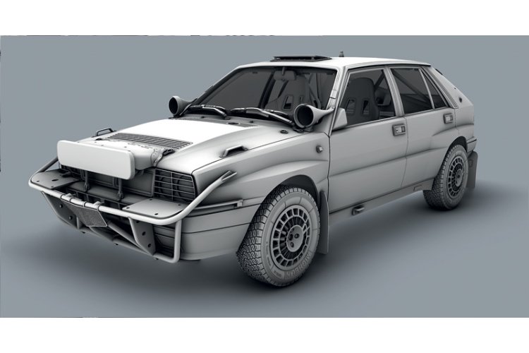 1:12 Italeri 4720 Lancia Delta HF Integrale - 16V Safari 1991 Rally Winner - Italiaanse Rallyauto - Ita4720 8 - ITA4720