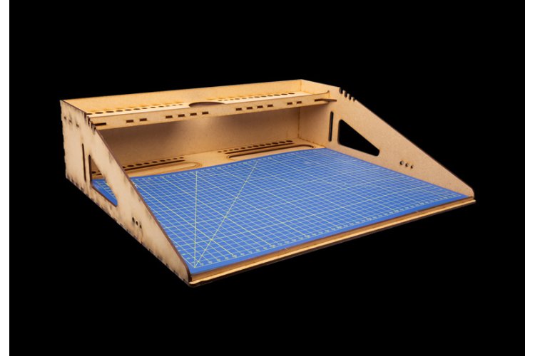 Italeri 50833 Werkstation voor Modelbouw - MDF - A3 Formaat Snijmat - Ita50833 - ITA50833