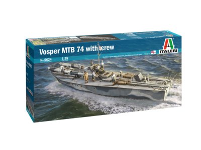 1:35 Italeri 5624 Vosper MTB 74 with Crew - Ita5624 1a - ITA5624
