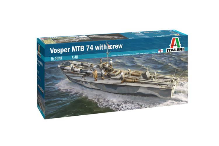 1:35 Italeri 5624 Vosper MTB 74 with Crew - Ita5624 1a - ITA5624