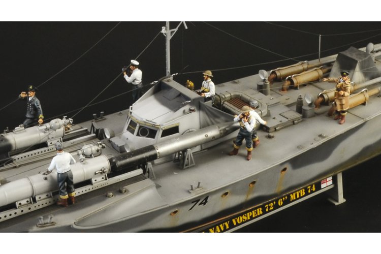 1:35 Italeri 5624 Vosper MTB 74 with Crew - Ita5624 9a - ITA5624