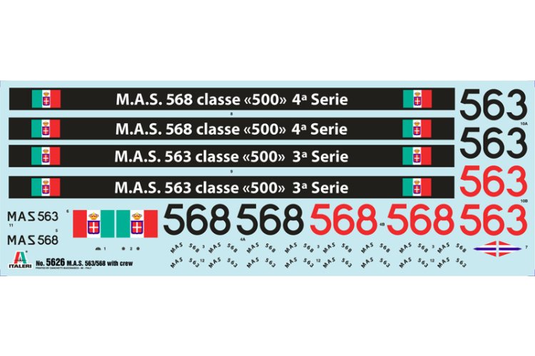 1:35 Italeri 5626 M.A.S. 563/568 Boat with Crew - Ita5626 2 1 - ITA5626