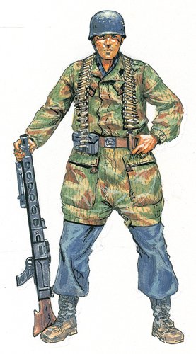 1:72 Italeri 6045 German Paratroopers - Duitse Soldaten WWII - 50 Figuren - Ita6045 3 - ITA6045