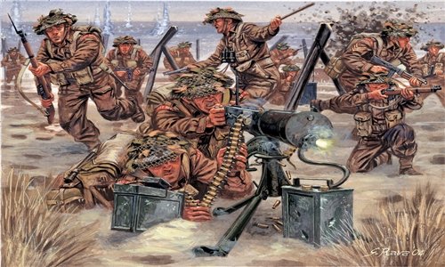 1:72 Italeri 6056 British Infantry - Britse Soldaten WWII - 50 Figuren - Ita6056 2 - ITA6056