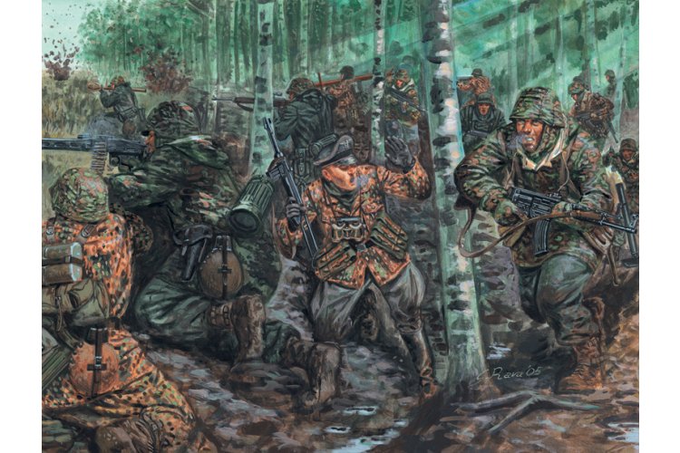 1:72 Italeri 6068 German Elite Troops &ndash; German Soldiers WWII &ndash; 48 Figures - Ita6068 2 - ITA6068
