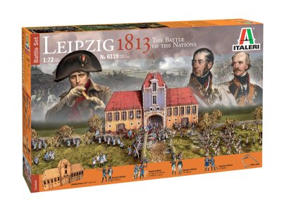 1:72 Italeri 6119 Leipzig 1813 - The Battle of the Nations - Napoleonic Wars - Battle Set - 127 Figures - Ita6119 1 - ITA6119
