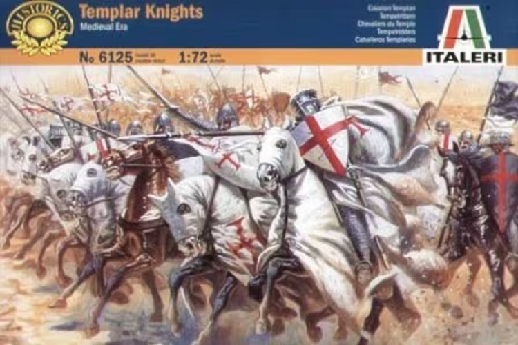 1:72 Italeri 6125 Templar Knights - Medieval Era - Ita6125 1 - ITA6125