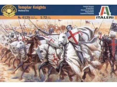 1:72 Italeri 6125 Templar Knights - Medieval Era - Ita6125 - ITA6125