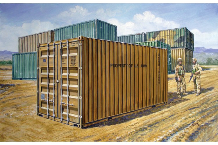 1:35 Italeri 6516 20'FT Military Container - Ita6516 5 - ITA6516