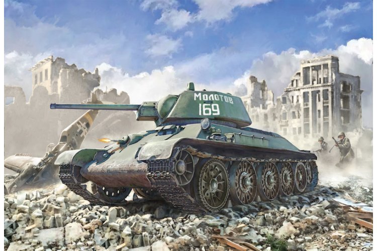 1:35 Italeri 6570 T-34/76 Model 1943 Early Version - Premium Edition - Ita6570s 1 - ITA6570