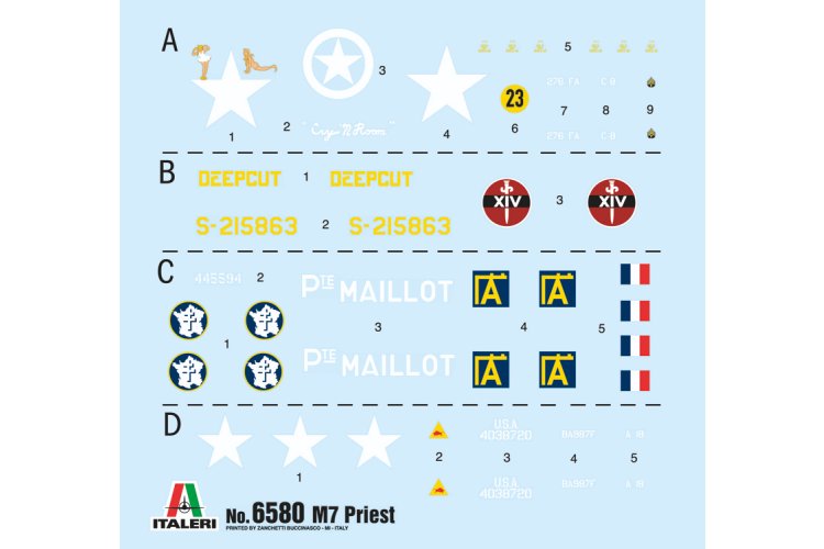 1:35 Italeri 6580 M7 Priest Tank - Ita6580 2 - ITA6580