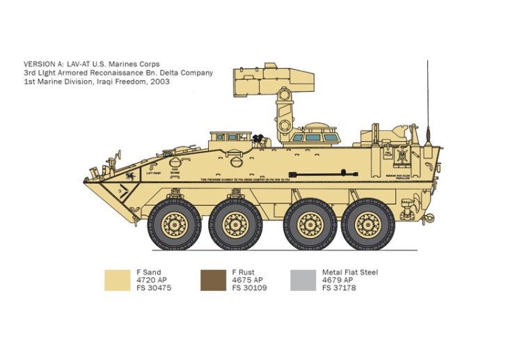 1:35 Italeri 6588 LAV-AT Vehicle - Ita6588 3 - ITA6588