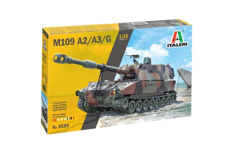 1:35 Italeri 6589 M109 A2/A3/G Tank - Ita6589 1 - ITA6589
