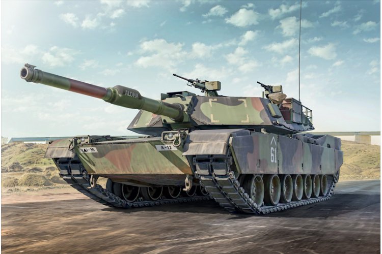 1:35 Italeri 6596 M1A1 Abrams Tank - Ita6596 1 - ITA6596