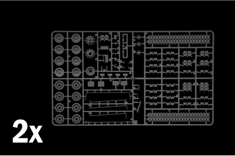 1:35 Italeri 6596 M1A1 Abrams Tank - Ita6596 91 - ITA6596